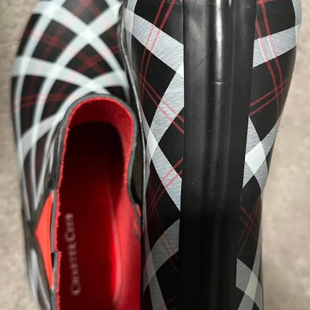 Charter Club Sz.11M Cloudburst Black Boot - Picture 3 of 6